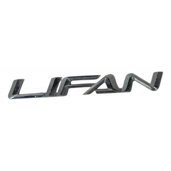 Emblema Tampa Traseira Lifan X60 1.8 2016 Original Prateado