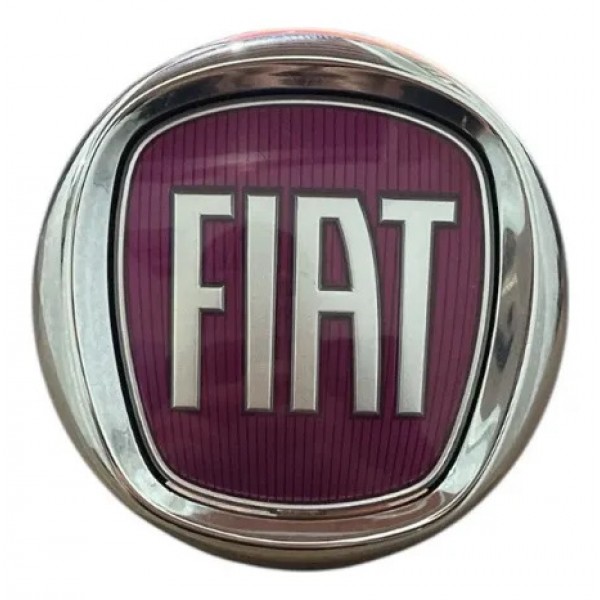 Emblema Botão Tampa Traseira Fiat Punto Palio B632 Original Cromado