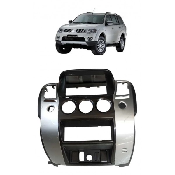 Moldura Painel Central Mitsubishi Pajero Dakar 2012 A 2016