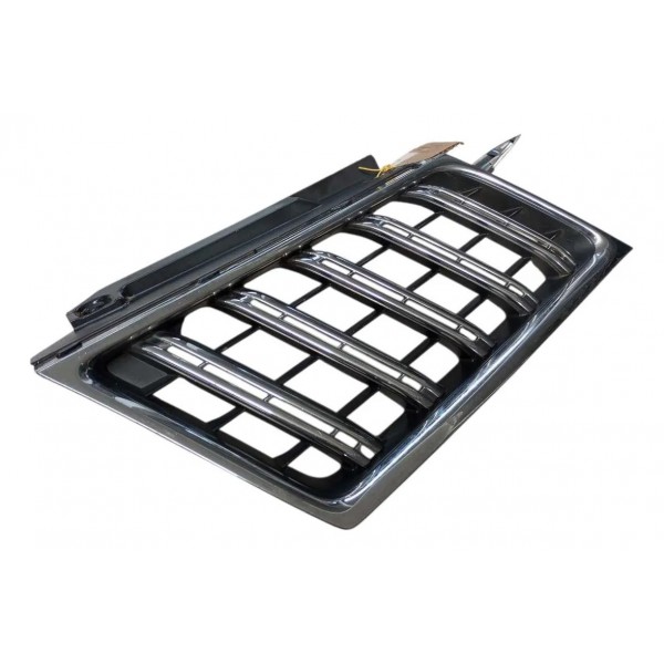 Grade Dianteira Esq Mitsubishi L200 Pajero Dakar 2008 A 2016 Preto Brilhante