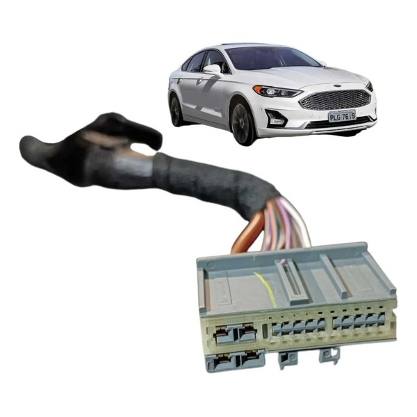 Plug Conector Modulo Vidro Tras Direito Ford Fusion 2019