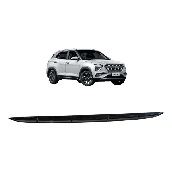 Friso Capo Grade Dianteira Creta 2022 2023 2024 2025 Preto