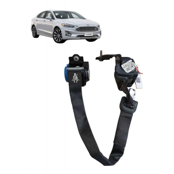 Cinto Seguranca Traseiro Esquerdo Ford Fusion 2014 A 2019