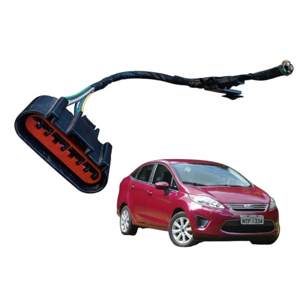 Plug Conector Fechadura New Fiesta Mexicano 2012