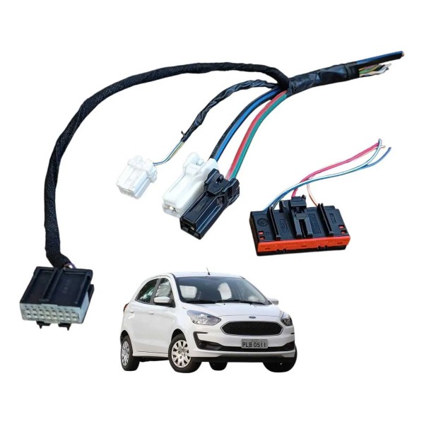 Kit Plug Conector Motor Coluna De Direção Ford Ka 2020 2021