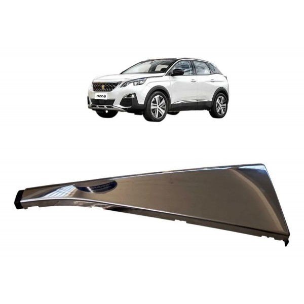 Acabamento Lateral Cromado Tras Esq Peugeot 3008 2019 A 2022