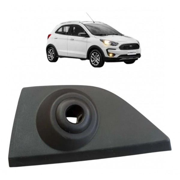 Moldura Interna Retrovisor Direito Ford Ka 2019 2020 2021 Preto