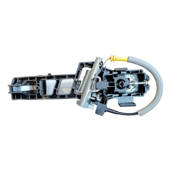 Macaneta Externa Traseira Esquerda Ford Ka 2018 2019 2021 Branco Traseira