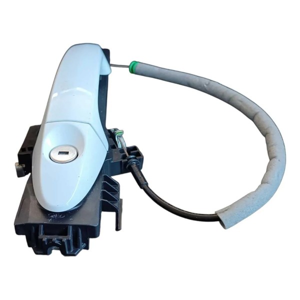 Macaneta Externa Dianteira Esquerda Ford Ka 2017 2018 2021 Branco Dianteira