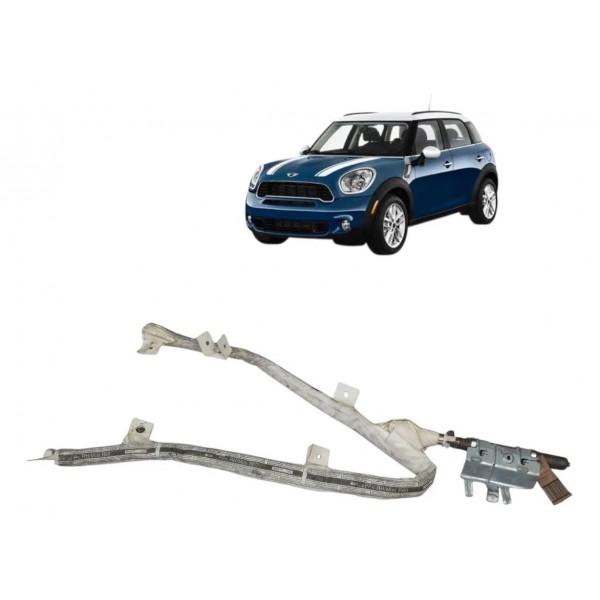 Cortina Airbag Teto Lateral Direito Mini Cooper 2011 2012 Branca