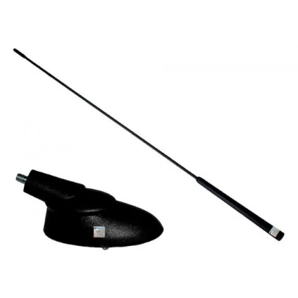 Base Antena + Haste Antena Ford Ka E Ecosport - Original Preto