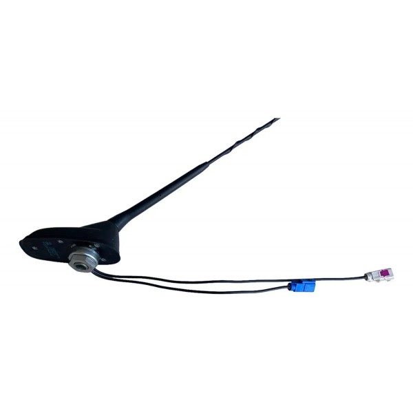 Antena C4 Lounge Peugeot 208 2013 2014 2015 2016 2017 2018 Preto