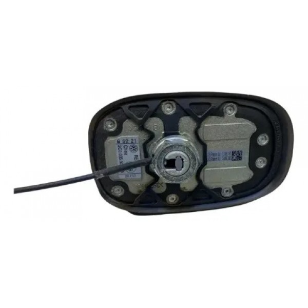 Antena Mini Shark Decorativa Tubarão Jetta Golf Tiguan Audi Preto