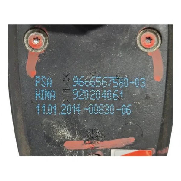 Antena Teto Citröen C4 Lounge 2016 9666567580 -14076 Preto