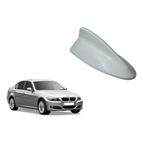 Antena Teto Tubarão Capa Bmw 535i 550i Gt 2010 Prateado