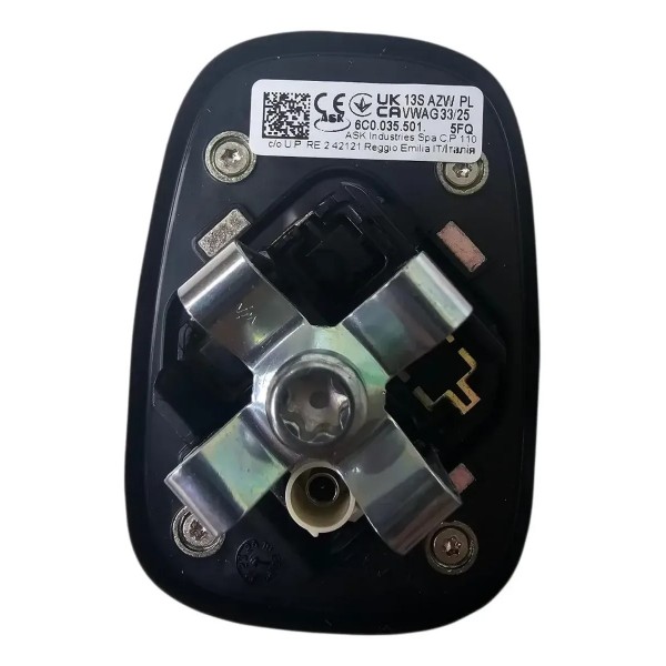 Base Antena Teto Polo Virtus Nivus T-cross 6c0035501 5fq Preto