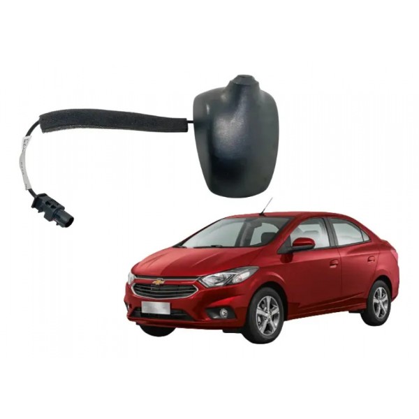 Base Antena Radio Prisma/onix/cobalt/spin - 52036416 Preto