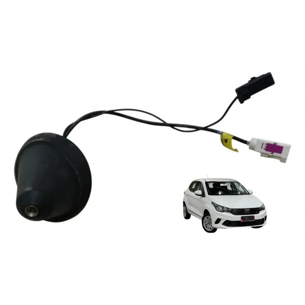 Base Antena Fiat Argo 2017 2018 2019 20 2025 Preto