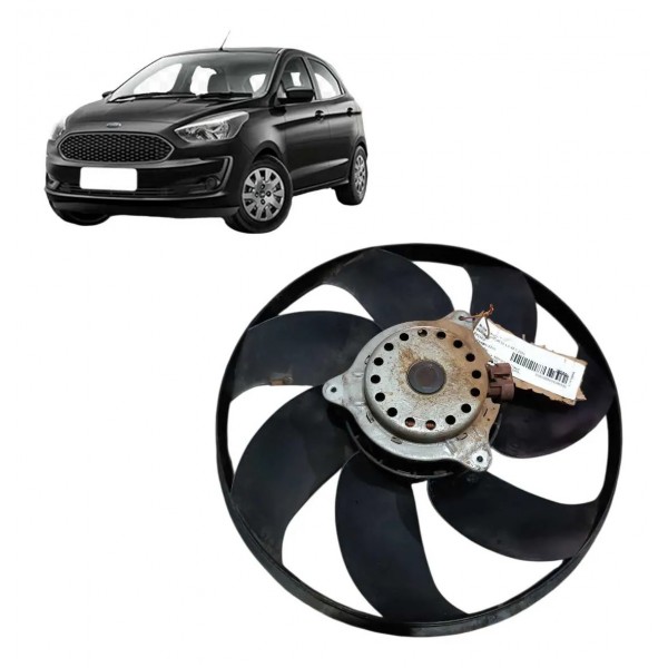 Ventoinha Eletroventilador Ford Ka 1.0 3cc Original 2021