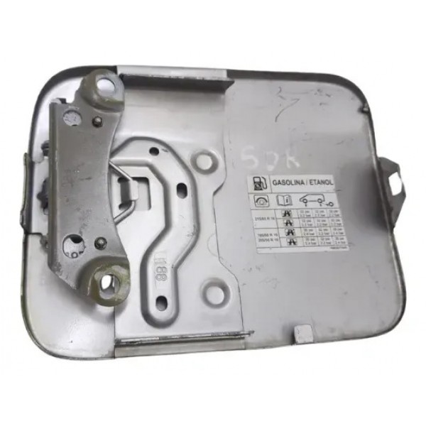 Portinhola Tanque Combustível Logan Sandero 2015 A 2020 Prateado 20152020