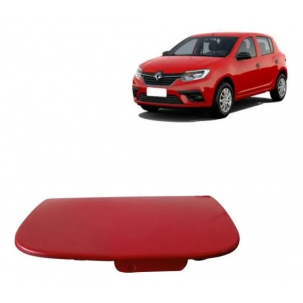 Portinhola Tanque Combustível Logan Sandero 2015 A 2020 Vermelho 2014