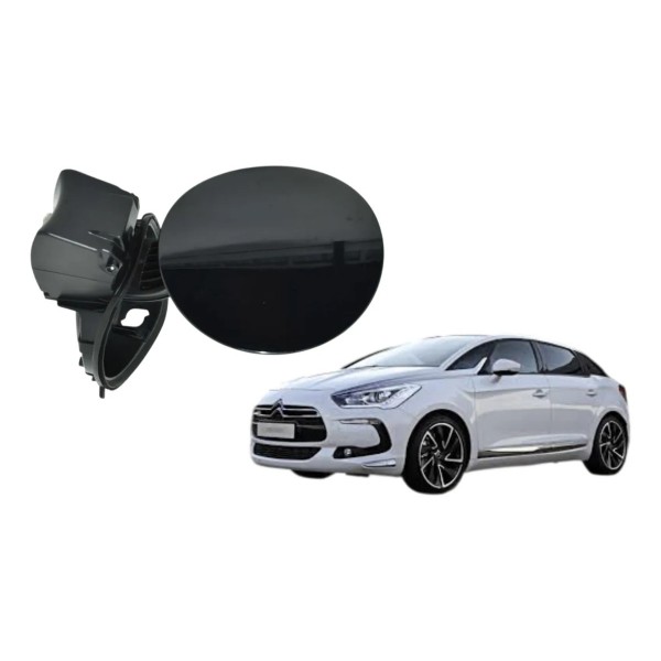 Portinhola Do Tanque Citroen Ds5 Thp 1.6 13/17  Preto 2017