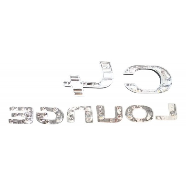 Kit Emblemas Letreiro Citroen C4 Lounge 2014 A 2018 Cromado