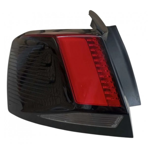 Lanterna Traseira Esquerda Peugeot 3008 Griffe  2019 Orig Esquerdo/motorista Preto/vermelho