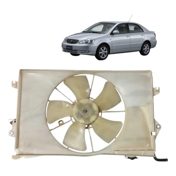Ventoinha Eletroventilador Toyota Corolla 1.6 16v 2003 2004