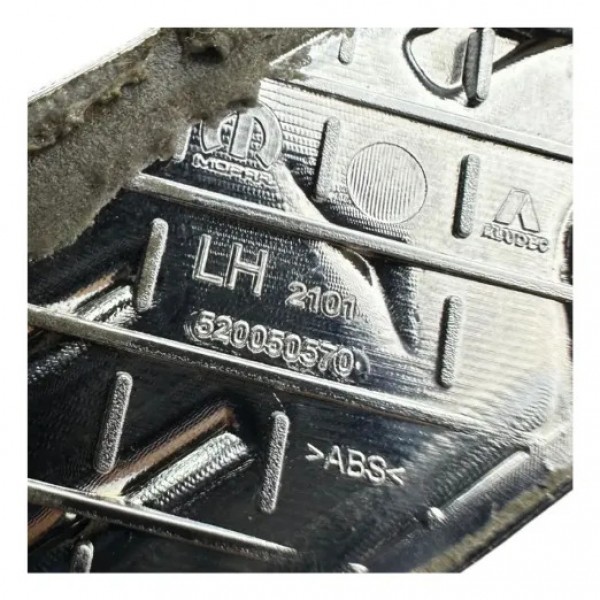 Emblema Letreiro Porta Jeep Renegade 2015 2016 2017 2018 Preto E Cromado