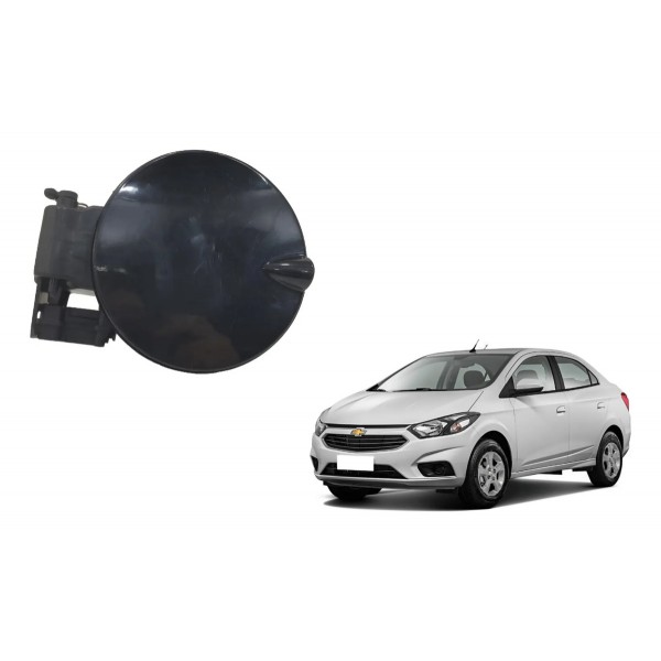 Portinhola Tanque Combustivel Tampa Onix Prisma 2012 A 2018 Cinza-escuro 2012