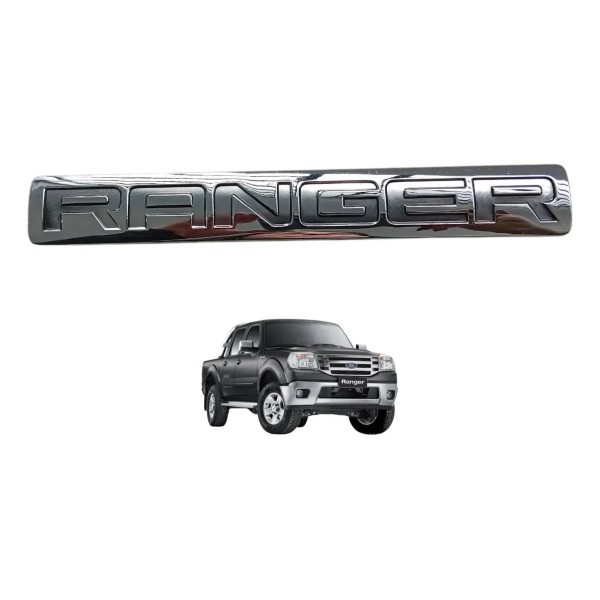 Emblema Cromado Do Paralama Ford Ranger 2005 A 2012 Original Cromado