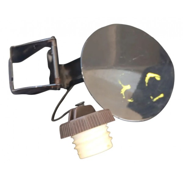 Tampa Portinhola Tanque Combustível Jac J3 2011 A 2014 Preto 2014