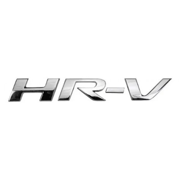 Emblema Letreiro Hr-v Honda Hrv Mala Cromado Traseiro Cromado