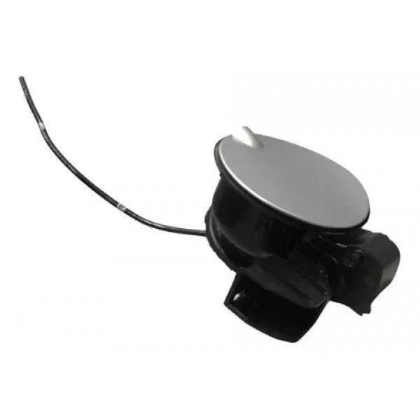 Portinhola Tampa Combustível Ford New Fiesta Hatch 2015 2019 Cinza 2018