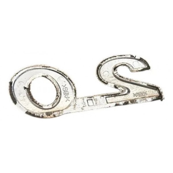 Emblema 2.0 Cromado Golf Parati Saveiro Polo Santana G3 E G4 Cromado