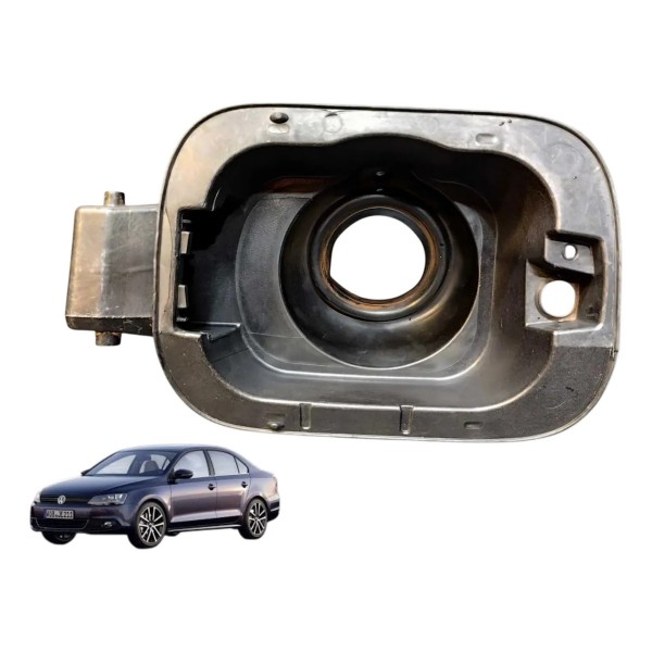 Tampa Da Portinhola Tanque Combustível Jetta 11-14 5c6809857 Preto 2010