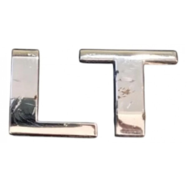 Emblema Letreiro Cromado Lt Gm Cruze Onix Celta Agile Corsa Cromado