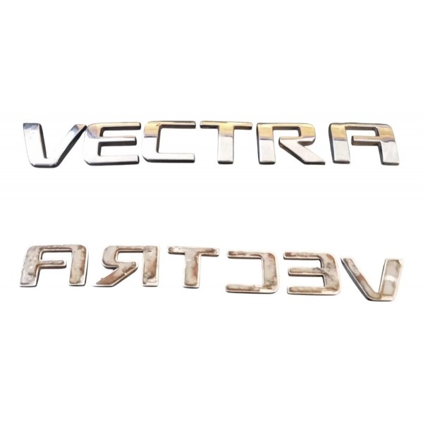 Emblema Letreiro Vectra Gls 2002 2003 2004 2005 Tampa Mala Cromado