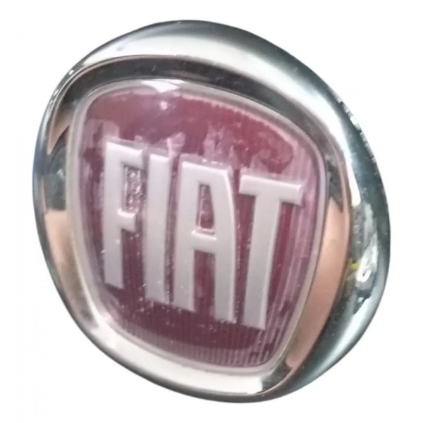 Emblema Fiat Vermelho Grade Original Fiat 500 2010/2018 Vermelho