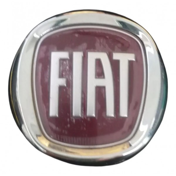 Emblema Fiat Vermelho Grade Original Fiat 500 2010/2018 Vermelho