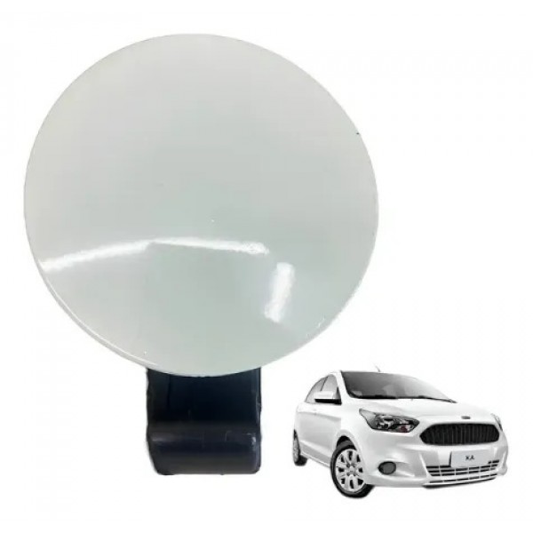 Tampa Portinhola Do Tanque Ford Ka S/ Tampa Interna 14 A 21 Branco 2020