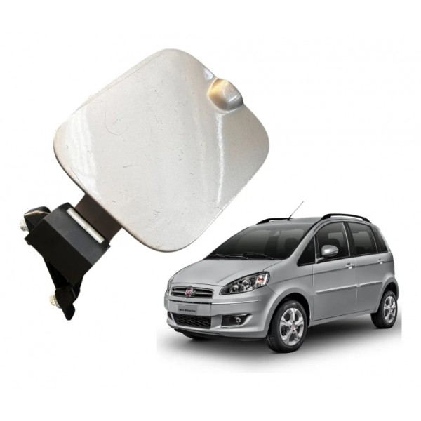 Tampa Portinhola Tanque Combustivel Fiat Idea 2006 2016 Cinza 2016