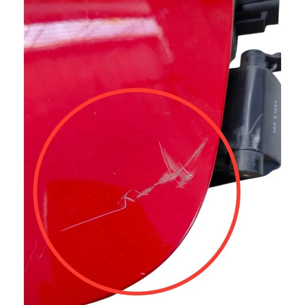 Portinhola Tanque Combustível Ford Focus 2014 2015 2016 2018 Vermelho 2015
