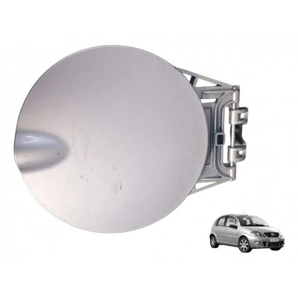 Portinhola Tanque Combustível Citroen C3 2005 A 2011 B Prateado 2008