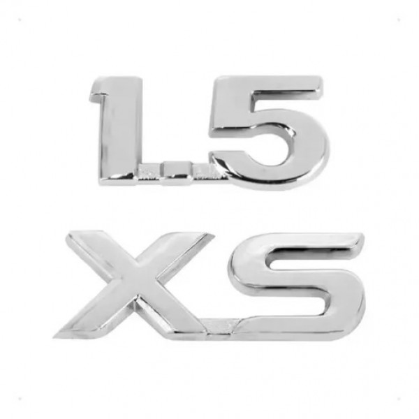 Emblemas 1.5 Xs Do Toyota Etios 2012 2013 2014 2015 2016 Cromado