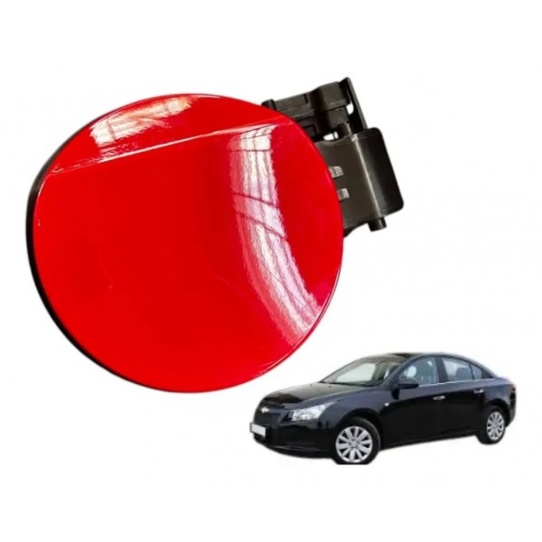 Portinhola Tanque Combustivel Chevrolet Cruze 2012 A 2016 Vermelho 2013