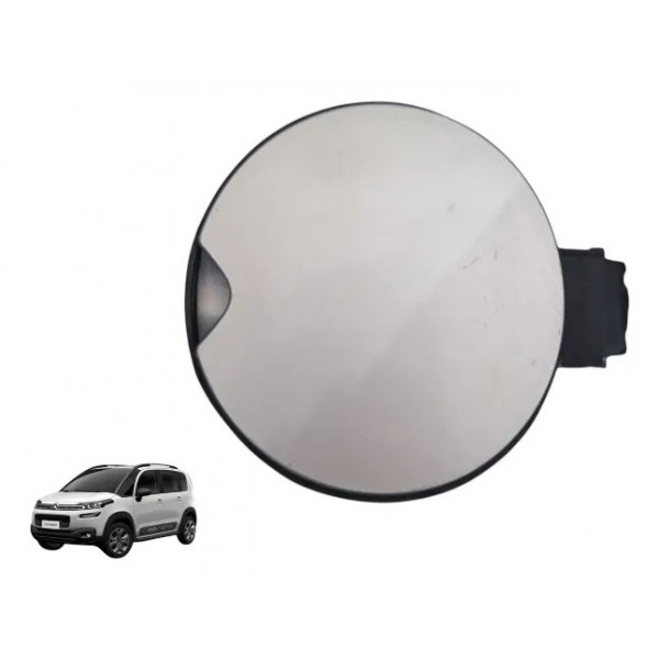 Tampa Portinhola 9681605380 Citroen Aircross 2011 2012/2014 Prateado 2011