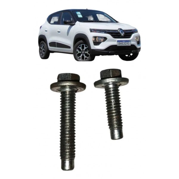 Par Parafuso Flauta Bico Injetor Renault Kwid 1.0 2022 2023
