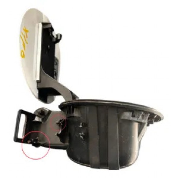 Portinhola Tanque Combustível Gm Onix 2013 2019 Branco 2013